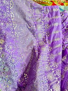 Elegant Purple Lehenga Choli