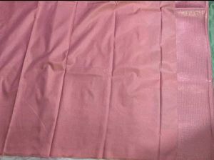 New Green &amp; Pink Semi Kanchi Saree