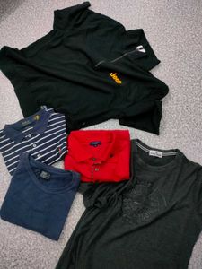 Brand New Burberry London Red Polo Shirt