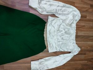 Green Palazzo Pants