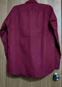 Maroon Casual Shirt