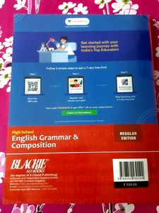 High School English Grammar &amp; Composition Book