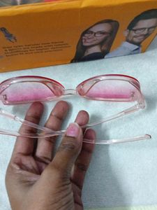 Eyemyeye Pink Frame Glasses