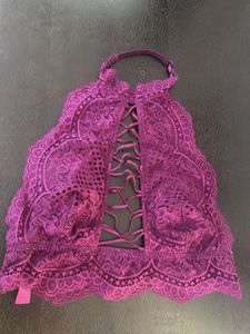Purple Lace Bralette