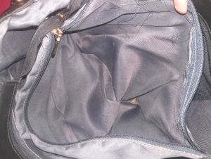 La Fille Black Shoulder Bag