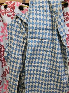 Floral Print Kurta Pillzo Set With Dupatta  Size 3