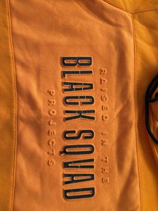Orange &#39;Black Squad&#39; Hoodie