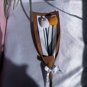 Handcrafted Crochet Tulip Bouquet