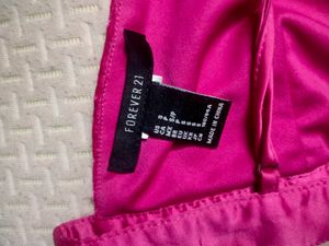 Hot Pink Velvet Bralette