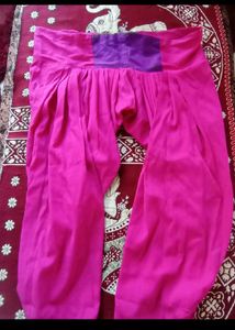 Purple Embroidered Kurta Set