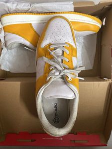 Yellow &amp; White Sneakers By Zudio