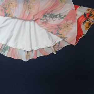 Full Flayer  Plated Skirt