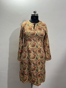 Paisley Print Dress