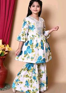 Kurti Plazo Sharara Set