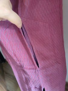 Maroon Kurta
