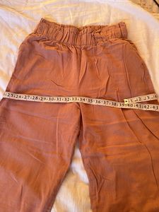 Peach Linean Women Pant