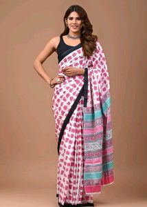 Elegant Printed Saree