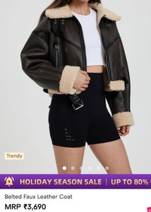 SAVANA Brown Jacket for women
