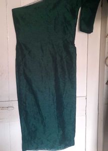 Trendy One Shoulder Kurti