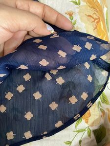 Beautiful Printed Blue Top