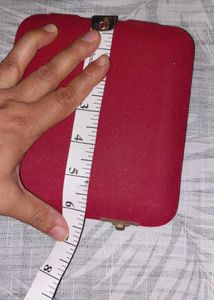 Jewellery Organiser Red Velvet With Satin Inside