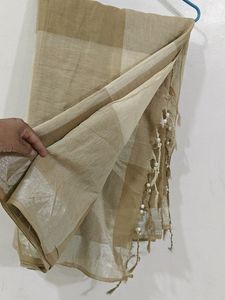 Office Wear Linen Saree