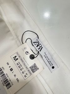 Zara White Trousers
