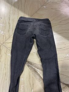 Gray Denim Jeans
