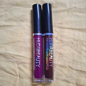 💄 Combo Lipstick – Purpleish Pink & Dark Brown Sh