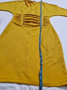 Mustard Long Sleeve Dress