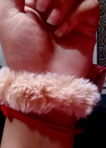 Sponge Women&#39;s Hair Rubber Band Ponytail Holder Fluffy Faux Rope Furry