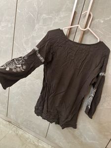 Gorgeous Coffee Brown Top