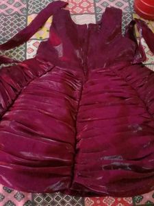 Wine Birthday Frock