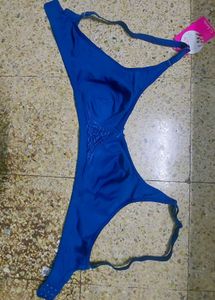 Blue Bra Size 38C