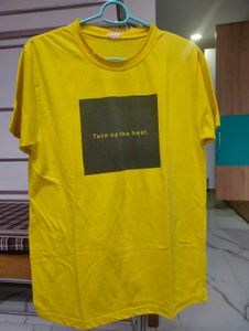 Yellow Graphic T-Shirt