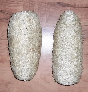 Pack Of 2 Natural Loofah