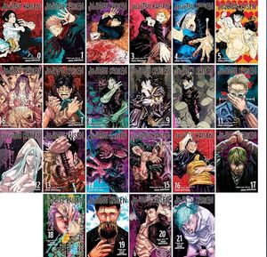 Jjk Vol.0to21 Manga (Book) 1st Copy