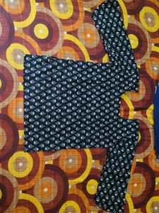 Floral Print Kurti with Pants