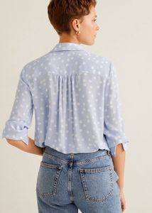 Mango Polka Dot Blouse