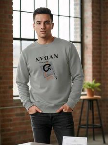 Stylish Grey Nvban Sweatshirt