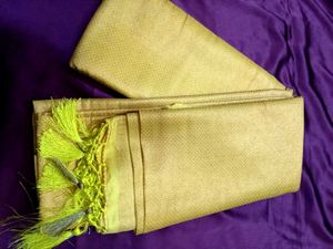 Golden Silk Saree