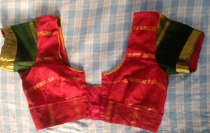 Ethnic Red &amp; Green Sungdi Cotton