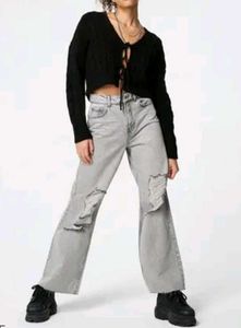 Aesthetic Distressed Jeans