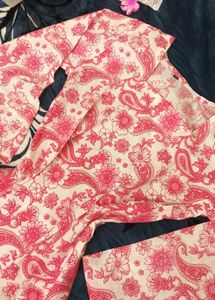 Floral Print kurti With Free Gifts😍