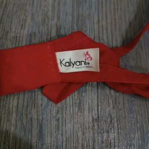Red Padded Bra