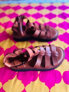 Zara Brown Sandals