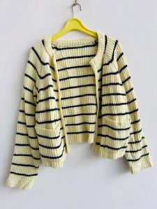 Striped Cardigan