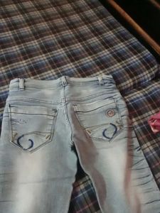 Light Wash Denim Jeans