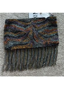 Zara Limited Edition Sequin Fringed Glam Bag