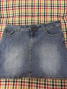 Denim Mini Skirt
